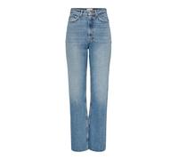 Only Jean Riley - Taille haute femme - mélange bleu - 31W x 32L