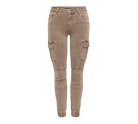 ONLY Jeans cargo 'ONLMissouri' beige foncé, Taille 27-28