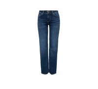 ONLY Jean ONLBLUSH – Coupe droite, Taille moyenne, Denim bleu foncé – S/34