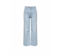 Only Jean ONLMadison coupe large taille haute super stretch bleu clair Taille 32-33 Longueur 32