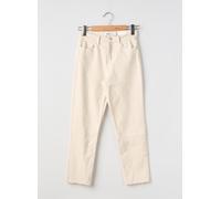 Only Jeans Onlemily Life taille haute coupe droite Écru 26/32