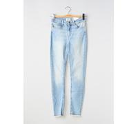 Only Femme Onlblush Mid Sk Ank Raw Jns Rea306 Noos Jeans, Bleu Jeans Clair, S EU
