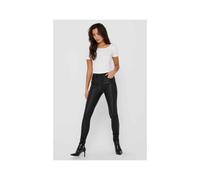 Only Pantalon en simili-cuir Ria mi-haute Skinny Noir Taille XS Longueur 32