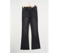 Only Femme Onlblush Mid Flared DNM Tai1099 Noos Pantalon en Jean Stretch, Washed Black, M X 32L EU