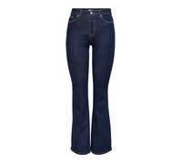 Only Jeans flare taille haute femme - Jean évasé bleu S