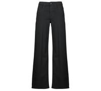 ONLY Jean à Jambe Large ONLMADISON Taille Haute Wide Leg Fit Jeans Black Denim XL 32 Black Denim XL / L32