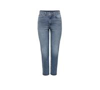 ONLY ONLEMILY Stretch HW St AK DNM DOT308NOOS, Jeans Femme, Special Blue Grey Denim,