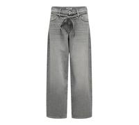 ONLY Jeans ONLGIANNA pour Femme, Coupe Droite, Taille Moyenne, Coupe Ballon, Medium Grey Denim, 30W / 32L