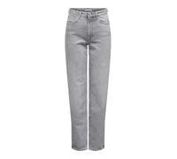 ONLY Jeans ONLJUICY pour Femme, Taille Haute, Taille Haute, Medium Grey Denim, 25W / 30L