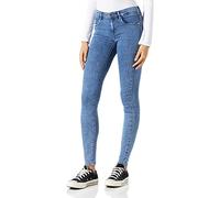ONLY Jeans Onlrain Life Reg Skinny Dnm Noos pour femmes, jean bleu moyen, L 30 L EU