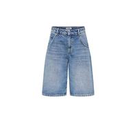 ONLY Short bermuda ONLMate denim bleu moyen taille haute 75% coton bio M