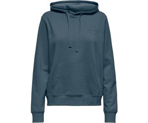 Only Joni Life Brosse Sweat Ample Bleu S