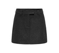 Only Jupe courte ONLMAIKA pour femme avec short Gris foncé mélangé XS