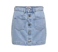 Only Jupe en denim ONLAMAZING denim bleu clair Taille M