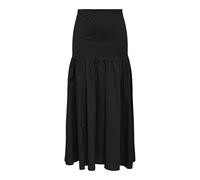 ONLY Jupe Maxi Onlemme JRS pour Femme, Noir, M