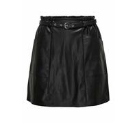 Only Jupe Onlheidi CC OTW ceinture en similicuir pour femme Noir L