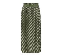 ONLY Jupe 'ONLVENEDIG' olive / blanc, Taille 34