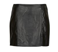ONLY Femme Onlleni Faux Leather Slit Skirt PNT Noos Jupe, Noir, L EU