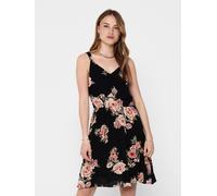 Only Karmen Print Mini Dress Noir 8 (XS) Female