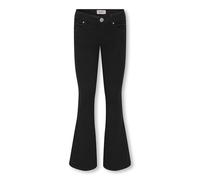Only KIDS KOGROYAL Life REG Flared PIM600 Noos Baggy, Jean Noir, 146 cm Fille