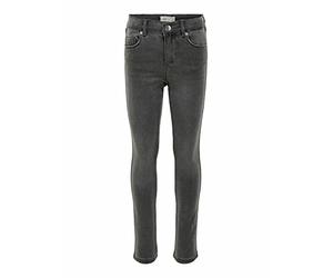 Only Kids KONROYAL Life REG Skinny BJ312 Noos Jeans, Dark Grey Denim, 158 Fille