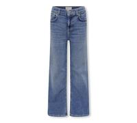 ONLY Kogmadison Blush Wide Dnm Cro37 Noos Fille Short décontracté, Denim Bleu Médium, 146