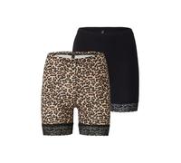 ONLY Leggings 'ONLLIVE LOVE' beige / marron / noir, Taille S