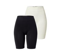 ONLY Leggings 'ONLVICKY' noir / blanc, Taille XS