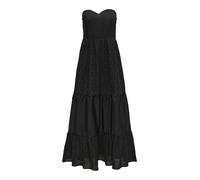 ONLY Long Dress Onlfia EMB Tube Robe Longue Ptm, Noir, M Femmes