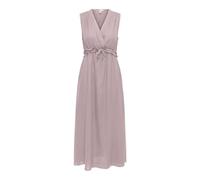 ONLY Long Dress Onlgoa SL Linen BL Robe Longue CC PNT, Mauve, S Femmes