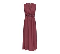 ONLY Long Dress Onlgoa SL Linen BL Robe Longue CC PNT, Rose/Marron, S Femmes