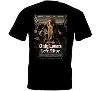 Only Lovers Left Alive v2 T-Shirt Movie Jim Jarmch All Manches Courtes(3X-Large)