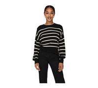 Only - Maglione IBI Girocollo - Femme - Pulls - Noir - Taille: 42 FR