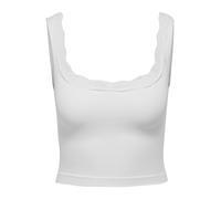 ONLY Maillot de corps 'ONLVICKY' blanc, Taille M-L