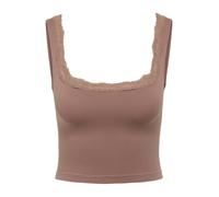 ONLY Maillot de corps 'ONLVICKY' marron, Taille L-XL