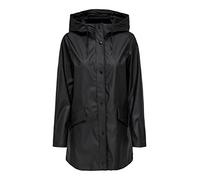 ONLY Manteau de pluie ONLELISA pour femme, Noir, XS
