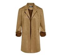 ONLY Manteau en daim synthétique Onljoline Life Cc OTW pour femme, cognac, x_l