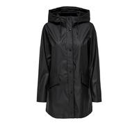 ONLY Women's ONLELISA Raincoat OTW Rain Jacket, Black, S (4er Pack)