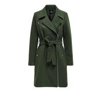 ONLY Manteau mi-saison 'EMILY' vert foncé, Taille XXS