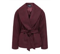 ONLY Manteau mi-saison 'ONLAugusta' lie de vin, Taille L