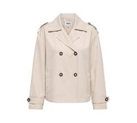 ONLY Onlhannah Short Trenchcoat OTW Trench Court, Humus, S Femme