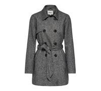 ONLY Manteau mi-saison 'ONLSEDONA VALERIE' gris foncé, Taille L