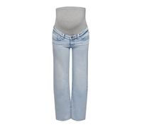Only Maternity Jean 'OLMJuicy' bleu / gris, Taille 34 Longueur 32