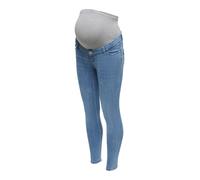 ONLY MATERNITY Olmpower Push Up Skinny DNM Pimbox, Denim Bleu médium, L / 32L Femmes