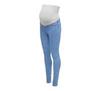 Only Maternity Jean 'OLMRain' bleu denim, Taille 32-33 Longueur 32