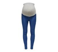 Only Maternity Jeggings 'Rain' bleu denim / blanc, Taille 27-28