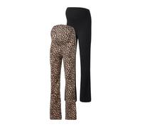 Only Maternity Pantalon 'OLMLovely' beige / marron / noir, Taille 34