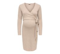 Only Maternity Robes en maille 'OLMLOLA' beige, Taille M