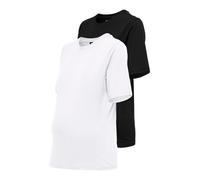 Only Maternity T-shirt noir / blanc, Taille XL