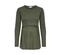 Only Maternity T-shirt 'OLMLOLA MALAYA' olive, Taille XL